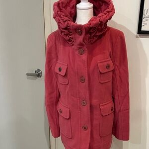 Perry Ellis Women's Pink Utility Jacket